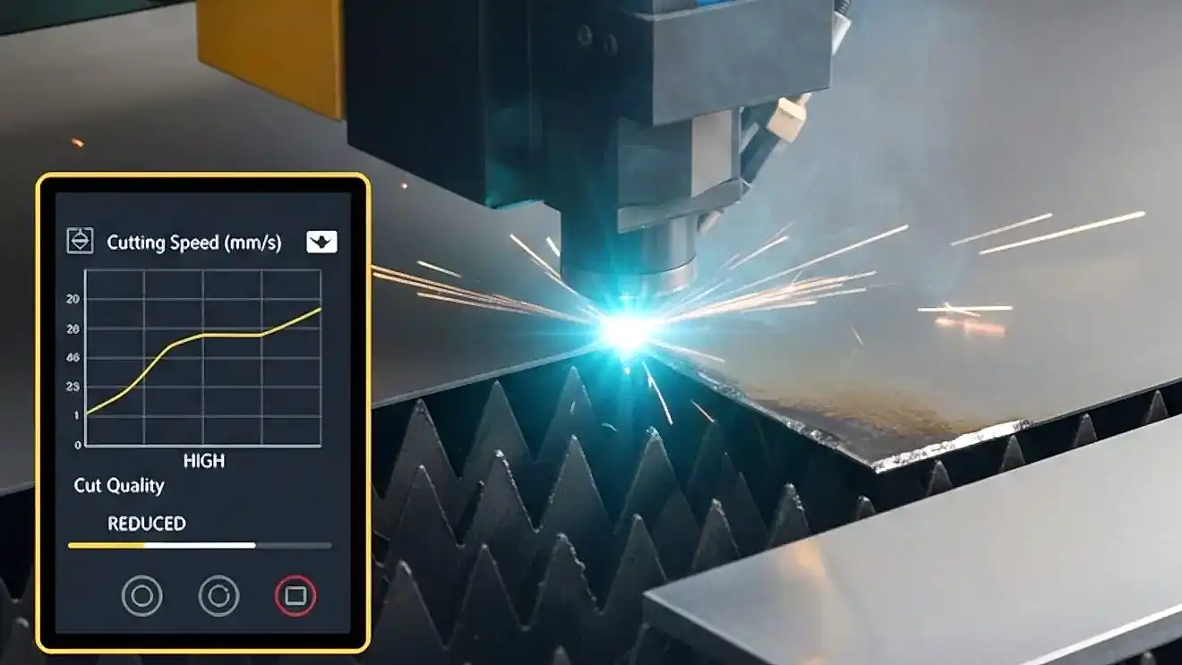 Lazer Kesimde Yüksek Hız Kesim Kalitesini Düşürür mü